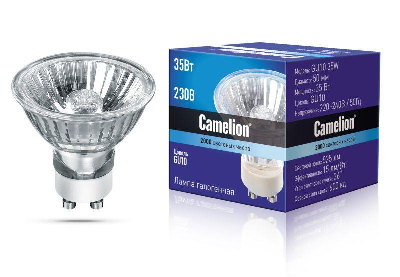 32124 Лампа галоген. с отраж. 220В 35Вт GU10 3000К "Сamelion" 5561