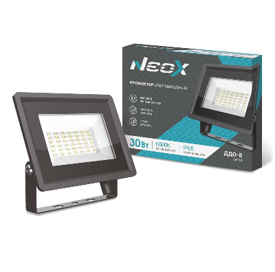 29458 Прожектор светодиодный 6500К 3150Лм 30Вт 230В IP65 NEOX 4690612034003