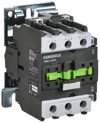 24598 Контактор КМИе-34012 40А 1НО+1НЗ 230В/АС3 GENERICA KKME31-040-230-11